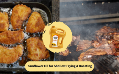 Why Sunflower Oil is Good for Shallow Frying & Roasting?