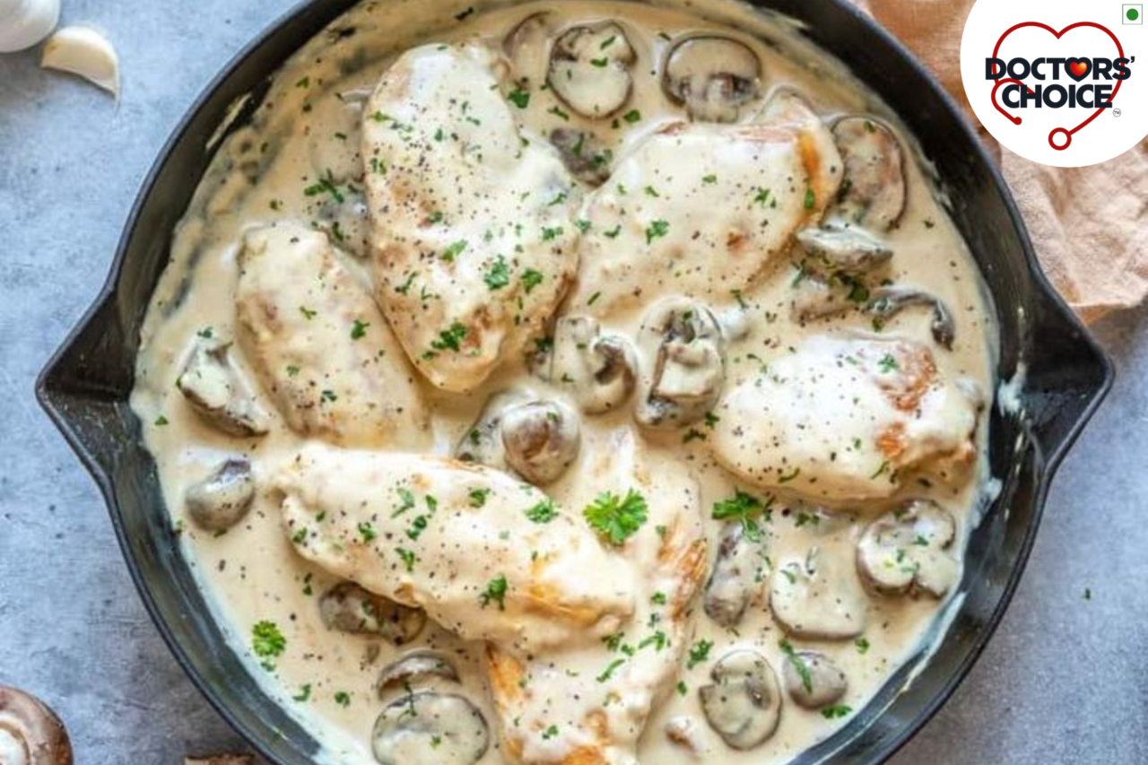 Creamy Mushroom Chicken [Italian] Recipe