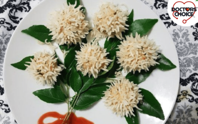 Chicken Porcupine (Dumpling) Recipe Using Rice Bran Oil