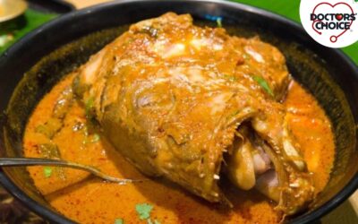 Singaporean Fusion Delight: Mustard-Infused Fish Head Curry