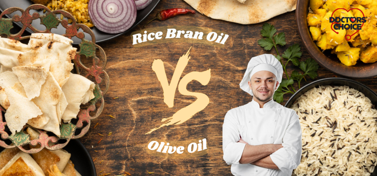 Exploring Health Benefits: Rice Bran Oil vs. Olive Oil