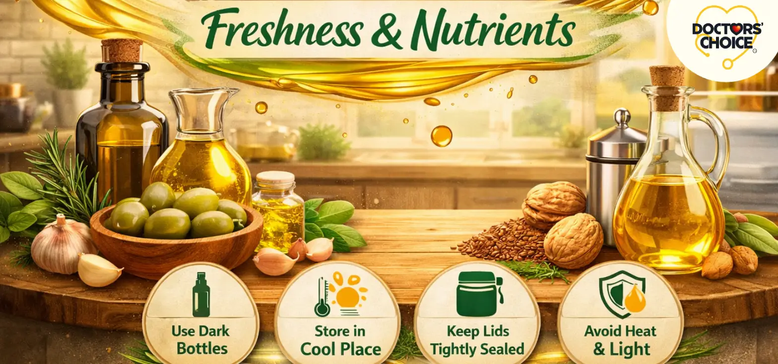 How to Store Cooking oils