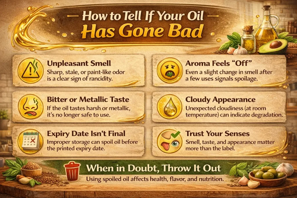 How to Tell if Your Oil has Gone Bad